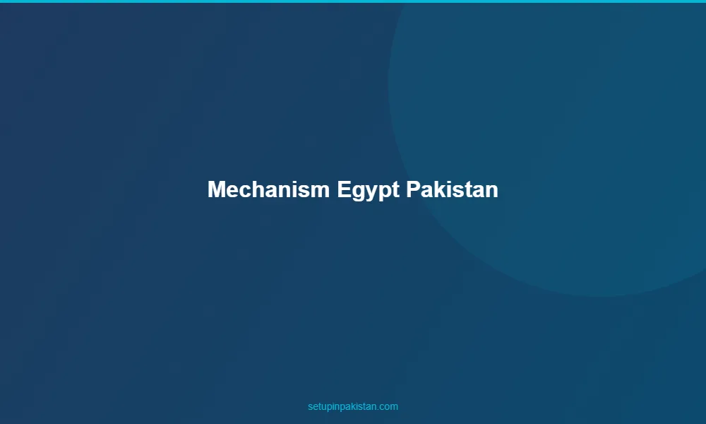Invest in Pakistan from Egypt — CAML Certified Guide 2026 2 Banking mechanism diagram for Egyptian investors using Pakistan neutral jurisdiction
