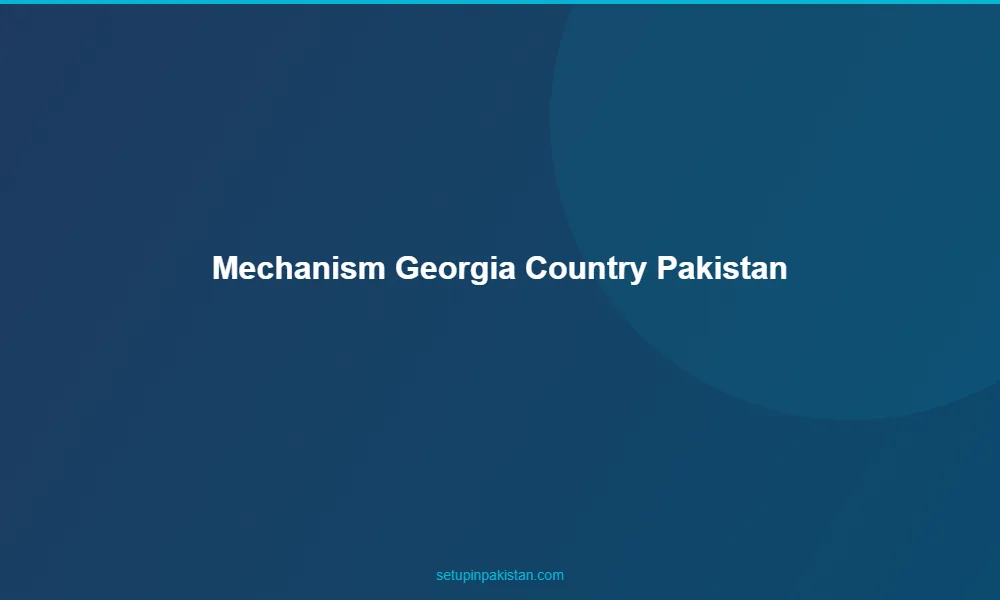 Invest in Pakistan from Georgia — CAML Certified Guide 2026 2 Banking mechanism diagram for Georgian investors using Pakistan neutral jurisdiction
