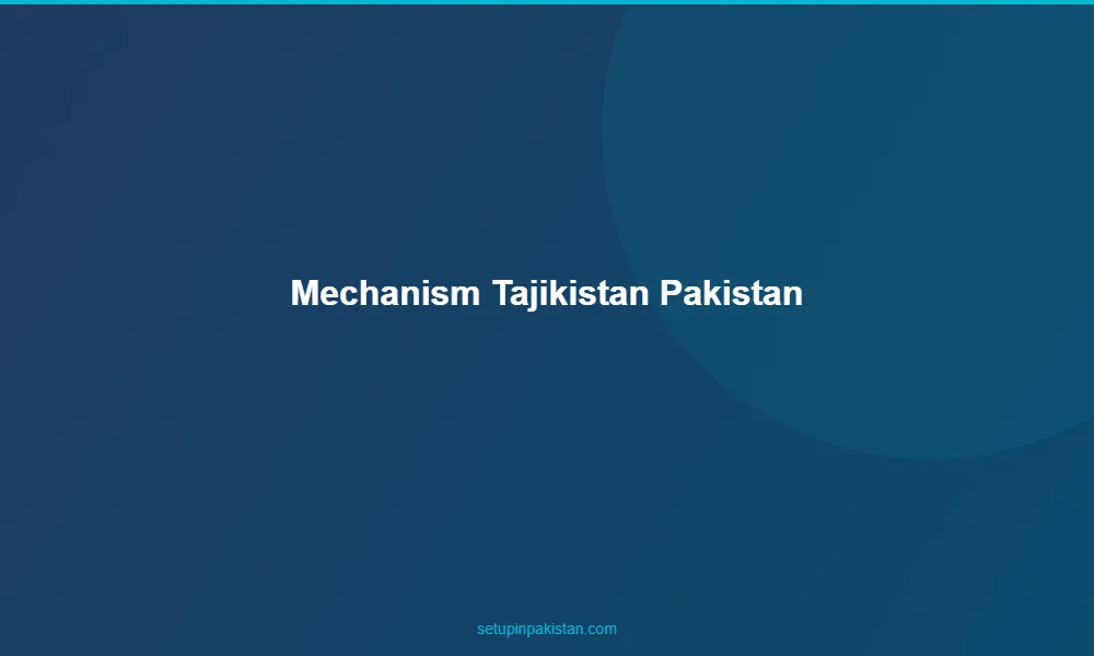 Invest in Pakistan from Tajikistan — CAML Certified Guide 20 2 Banking mechanism diagram for Tajik investors using Pakistan neutral jurisdiction
