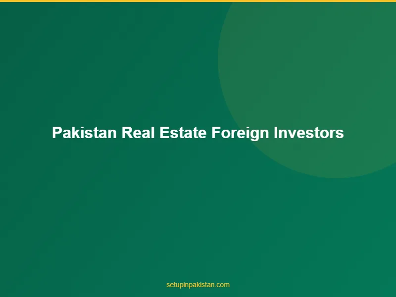Pakistan Real Estate for Foreign Investors — RDA Property Gu 3 Document checklist for pakistan real estate for foreign investors