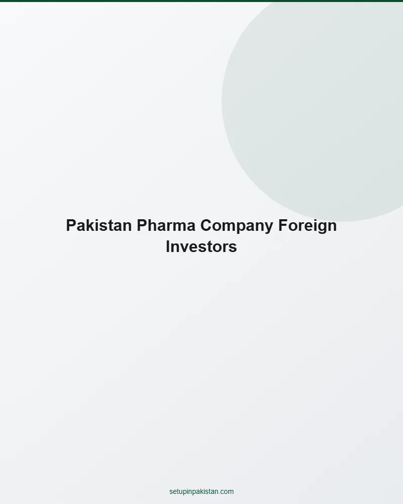 Pakistan Pharma Company for Foreign Investors — DRAP Registr 2 Step-by-step infographic for pakistan pharma company for foreign investors