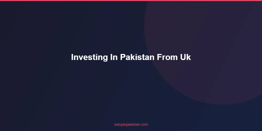 UK Investors Guide to Pakistan — Tax Treaty, Banking, Struct 4 Timeline diagram for uk investors guide to pakistan registration process