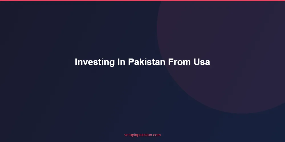 American Investors Guide to Pakistan — OFAC, Tax, Banking 4 Timeline diagram for american investors guide to pakistan registration process
